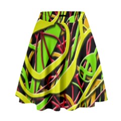 Snake Bush High Waist Skirt by Valentinaart
