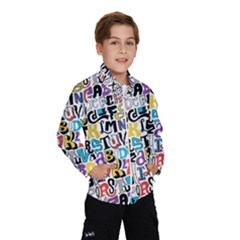 Alpha Pattern Wind Breaker (Kids)