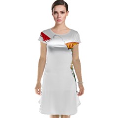 Flag Map of Florida Cap Sleeve Nightdress