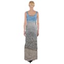 Pebble Beach Photography Ocean Nature Maxi Thigh Split Dress View2