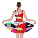 Abstract waves Skater Dress View2