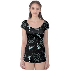 Dizzy With Dysautonomia Boyleg Leotard  by AwareWithFlair