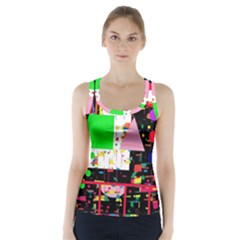 Colorful Facroty Racer Back Sports Top by Valentinaart