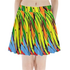 Jungle Pleated Mini Skirt by Valentinaart