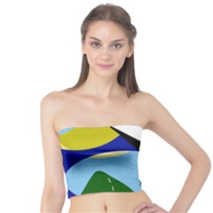 Paper airplane Tube Top