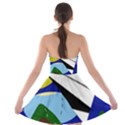 Paper airplane Strapless Bra Top Dress View2