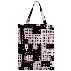 Abstract City Landscape Zipper Classic Tote Bag by Valentinaart