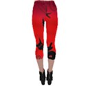 Halloween landscape Capri Leggings  View2