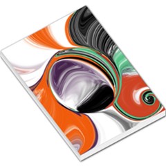 Abstract Orb Large Memo Pads by digitaldivadesigns