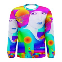 Abstract Color Dream Men s Long Sleeve Tee