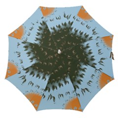 Sun-ray Swirl Design Straight Umbrellas