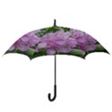 Purple Rhododendron Flower Hook Handle Umbrellas (Medium) View3