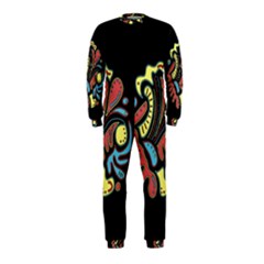 Colorful Abstract Spot Onepiece Jumpsuit (kids) by Valentinaart