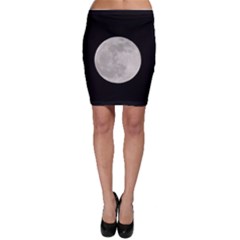 Full Moon At Night Bodycon Skirt