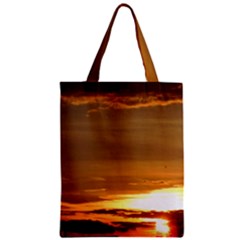 Summer Sunset Zipper Classic Tote Bag