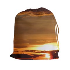 Summer Sunset Drawstring Pouches (xxl) by picsaspassion