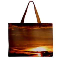 Summer Sunset Medium Tote Bag by picsaspassion