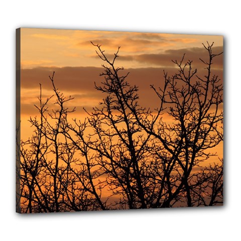 Colorful Sunset Canvas 24  X 20  by picsaspassion