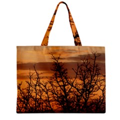 Colorful Sunset Zipper Mini Tote Bag by picsaspassion
