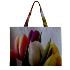 Colored By Tulips Zipper Mini Tote Bag by picsaspassion