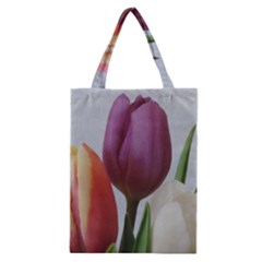 Tulip Spring Flowers Classic Tote Bag by picsaspassion