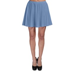 Blue Color Skater Skirt