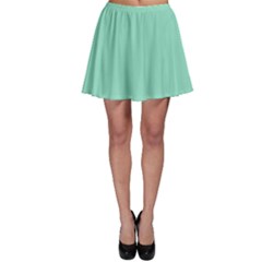 Mint Color Skater Skirt