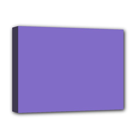 Lilac - Purple Color Design Deluxe Canvas 16  X 12   by picsaspassion