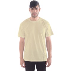 Gold Yellow Color Design Men s Sport Mesh Tee