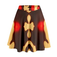 Deviding The Shadow High Waist Skirt by MRTACPANS