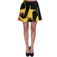 Flag Of Canton Of Bern Skater Skirt by abbeyz71