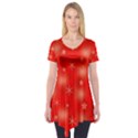 Red Xmas desing Short Sleeve Tunic  View1