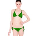 Green Xmas design Bikini Set View3