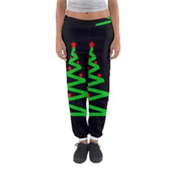 Simple Xmas Tree Women s Jogger Sweatpants