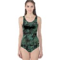 Green town One Piece Swimsuit View1