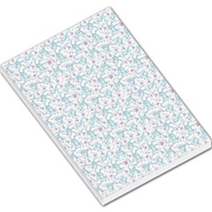 Intricate Floral Collage  Large Memo Pads