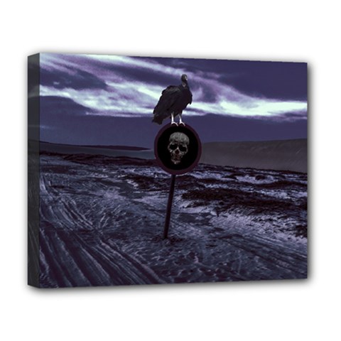 Death Road Dark Scene Deluxe Canvas 20  X 16   by dflcprints