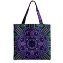 Star Of Mandalas Zipper Grocery Tote Bag View1