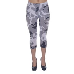 Winter Camouflage Capri Winter Leggings 