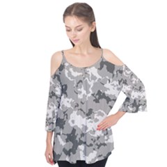 WINTER CAMOUFLAGE Flutter Cotton Tees