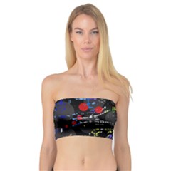 Blue Confusion Bandeau Top by Valentinaart