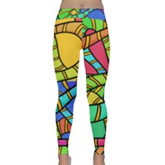 Abstrak Yoga Leggings 