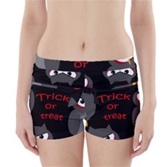 Trick Or Treat - Owls Boyleg Bikini Wrap Bottoms