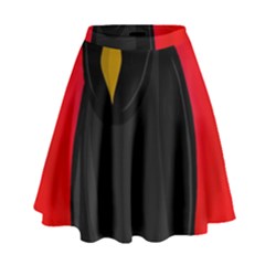 Halloween - Old Raven High Waist Skirt