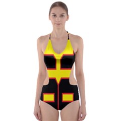 Win 20161004 23 30 49 Proyiyuikdgdg Cut-Out One Piece Swimsuit