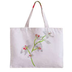 Isolated Orquideas Blossom Zipper Mini Tote Bag by dflcprints