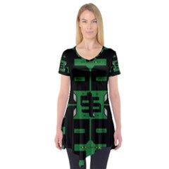 Show Me The Money Short Sleeve Tunic  by MRTACPANS
