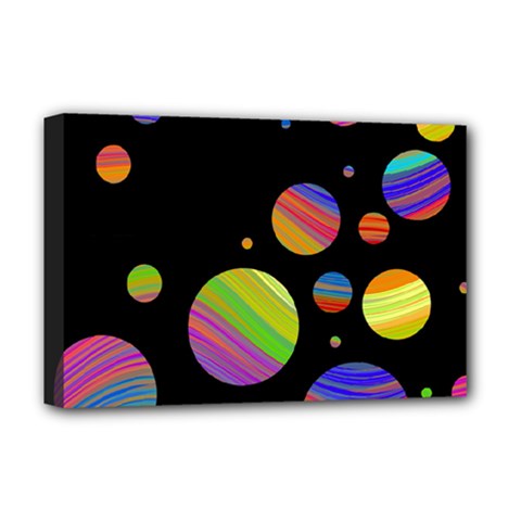 Colorful Galaxy Deluxe Canvas 18  X 12  