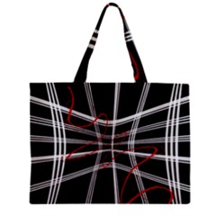 Not So Simple 2 Zipper Mini Tote Bag by Valentinaart