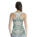 GREEN SNAKE TEXTURE Racer Back Sports Top View2